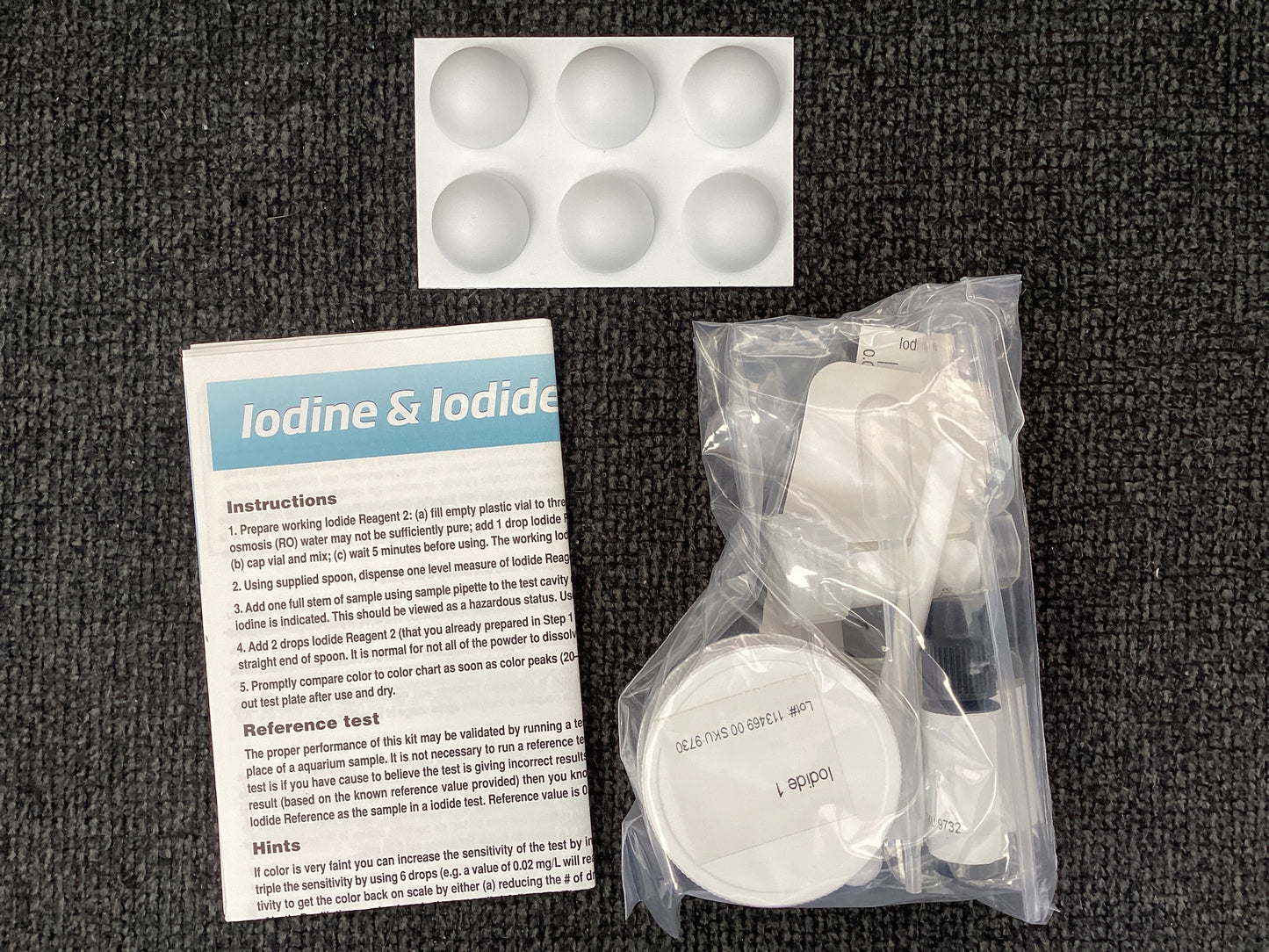 Iodine & Iodide MultiTest - Seachem