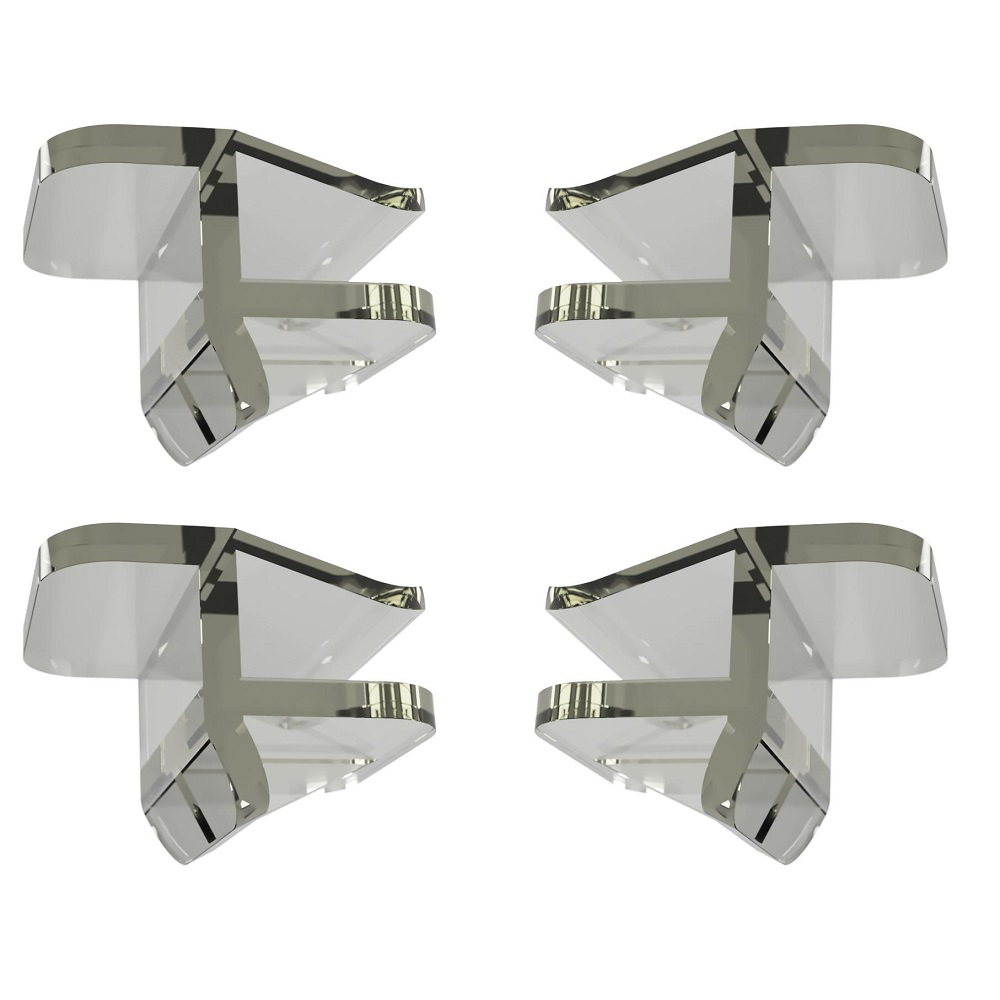 Universal Clips for Rimless Aquarium Glass Tops 4pk - Planet Aquarium