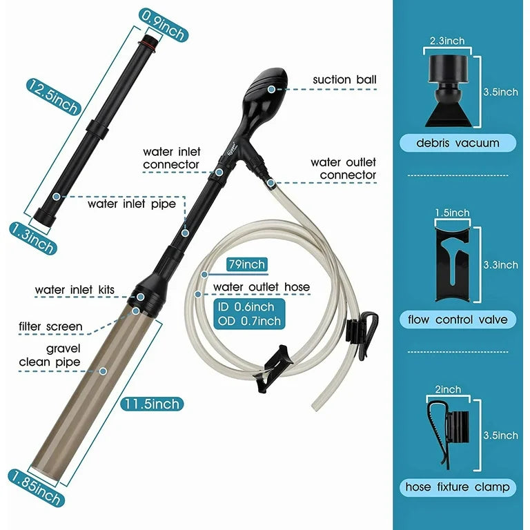 Aquarium Gravel Cleaner HG013-S - Hygger