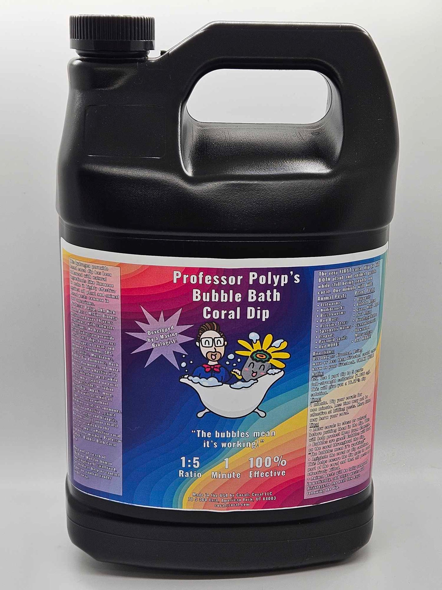 Professor Polyp's Bubble Bath Coral Dip - 1gal
