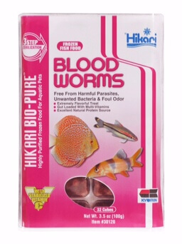 Bio-Pure Blood Worms 3.5oz - Hikari