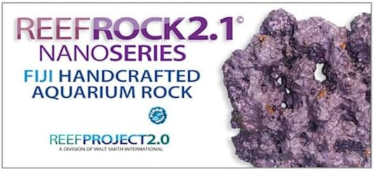 Reef Rock 2.1 Nano Series Fiji Handcrafted Aquarium Rock 22lbs - Walt Smith