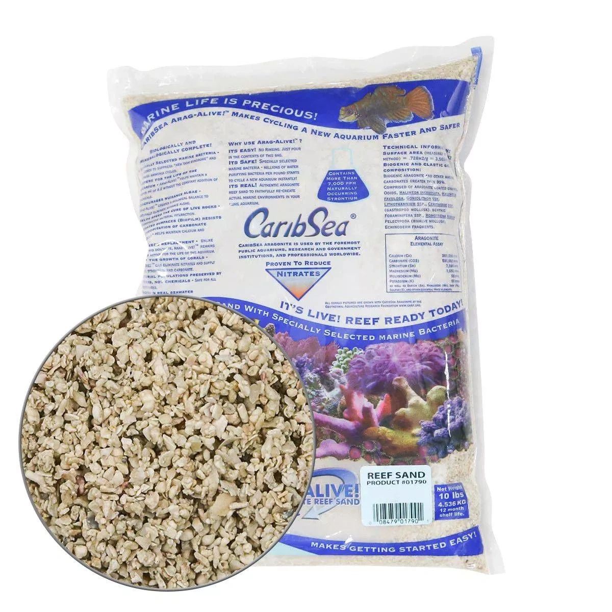 Special Grade Arag-Alive! Reef Sand 20lbs - CaribSea