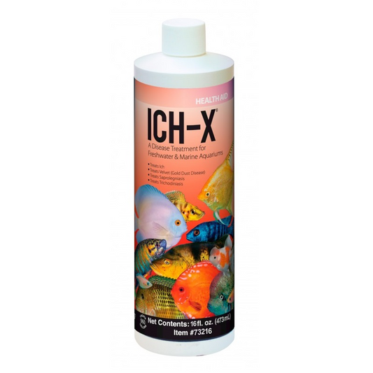 Ich-X Water Treatment 16oz - Aquarium Solutions