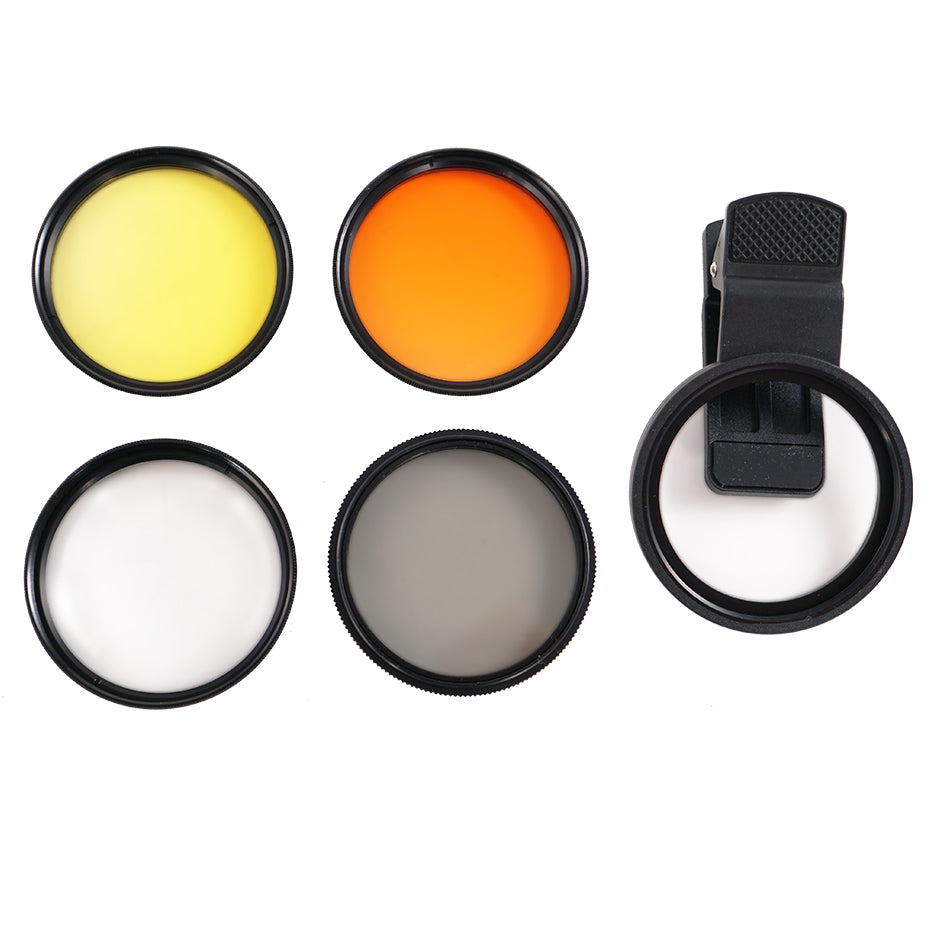 Mobile Phone Stackable Filter Lens Kit - IceCap