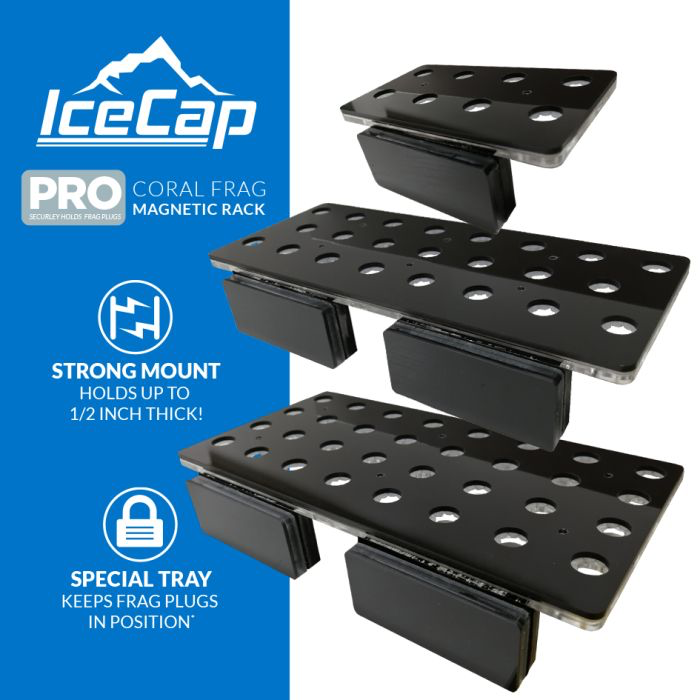 Small PRO 8 Magnetic Coral Frag Rack - IceCap