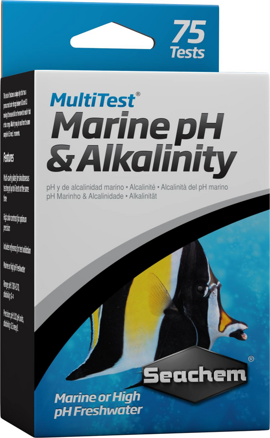 Marine PH & Alkalinity MultiTest - Seachem