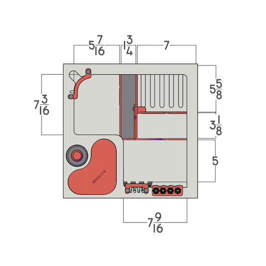 RedFlex 4-In-1 Sump 100 (16" x 16" x 16") - Pro Clear Aquatic Systems