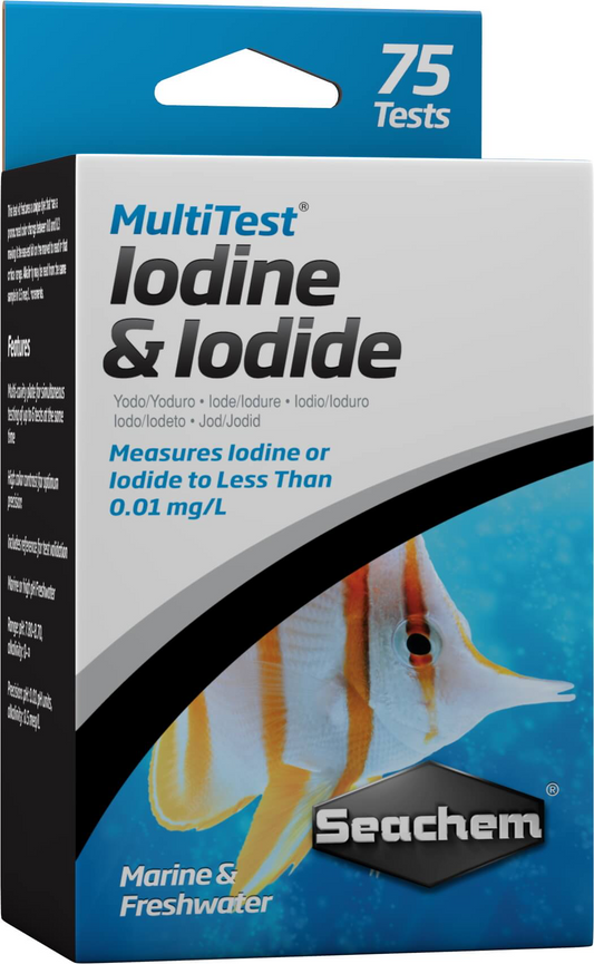 Iodine & Iodide MultiTest - Seachem