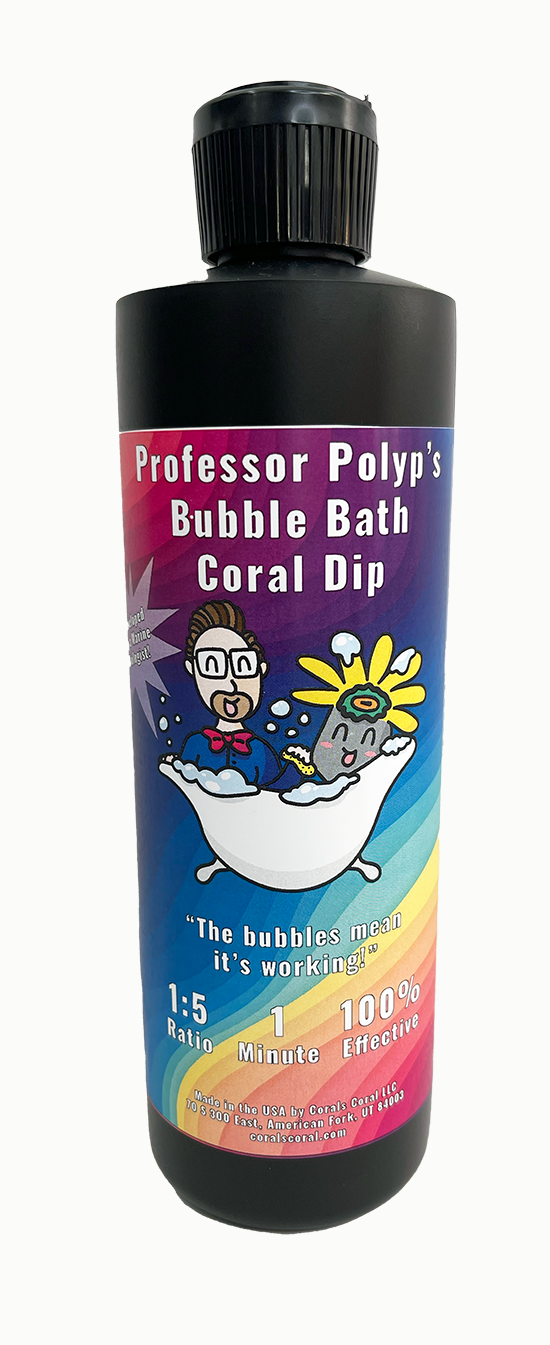 Coral’s Coral Bubble Bath Coral Dip 16oz - Professor Polyp’s