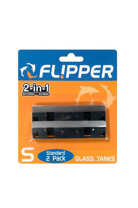 Flipper Standard Replacement Scraper Stainless Steel Blade 2pk