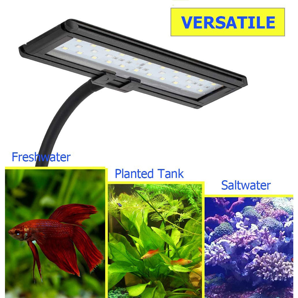 Clip On LED Aquarium Light 14W - hygger