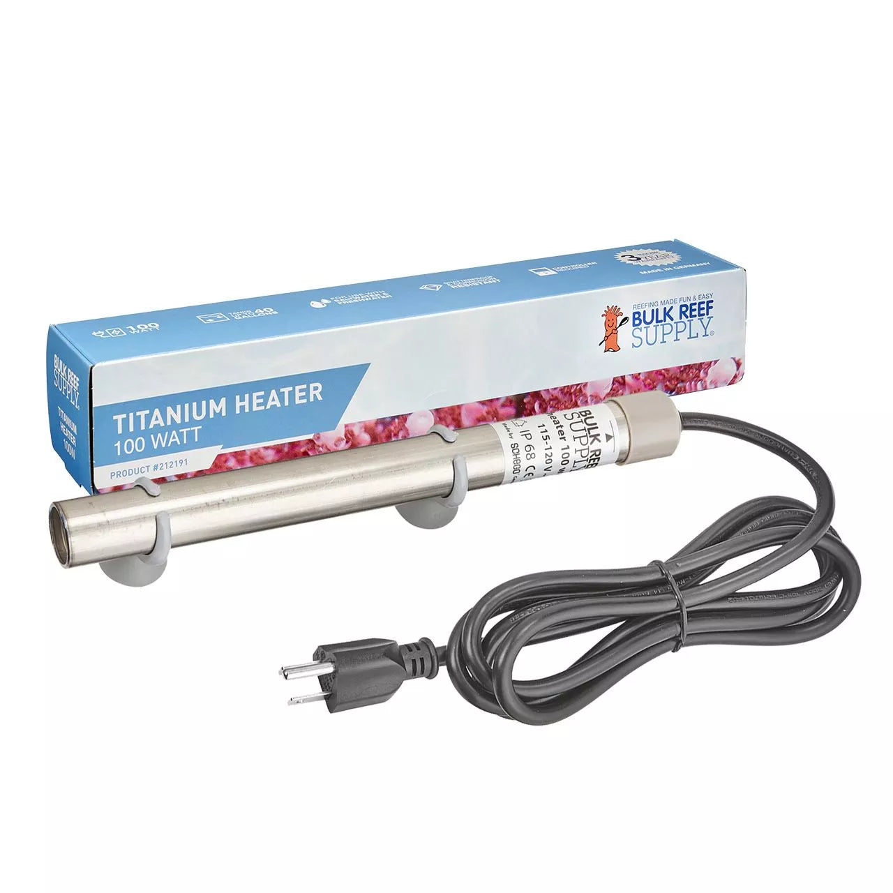 Titanium Heater 300 WATT - Bulk Reef Supply