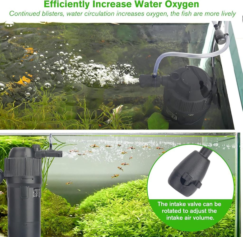 4-IN-1 SUBMERSIBLE U-V FILTER PUMP - Hygger