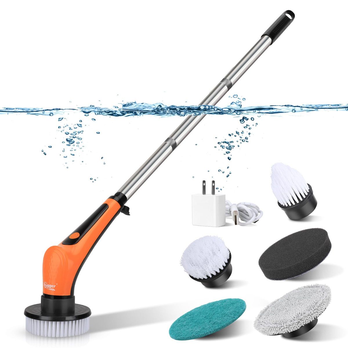 Aquarium Electric Cleaning Brush 6-IN-1 - hygger