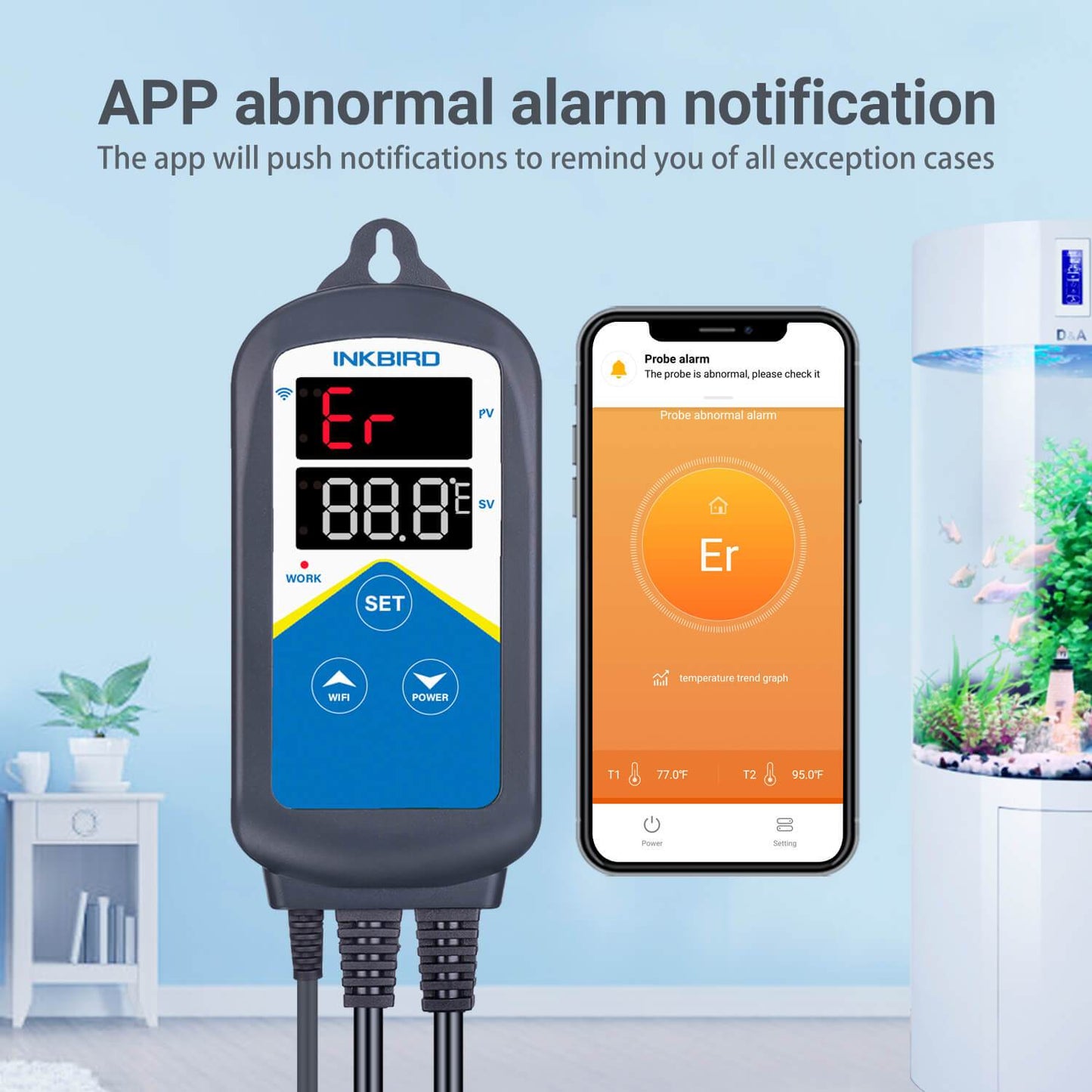 Temperature Controller ITC-306A Wifi - Inkbird