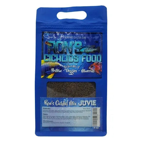 Ron's Cichlids Medicated Mix Juvie - 8oz