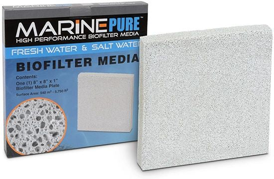 MarinePure Plate 8x8x1